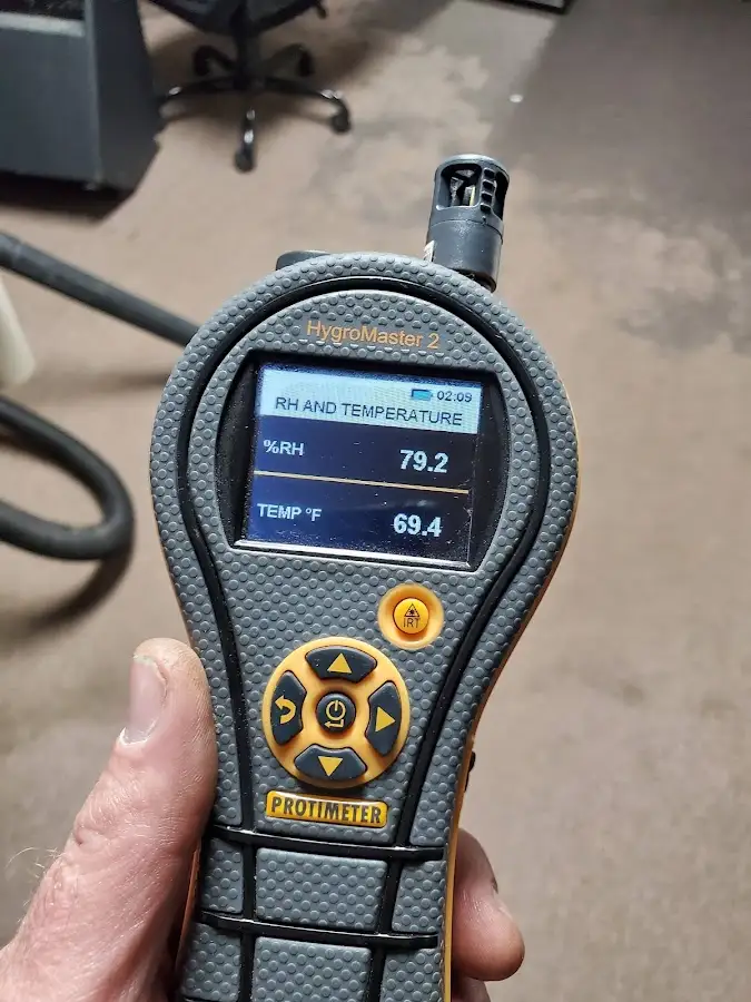 Moisture meter humidity assessment for Fire & Smoke Damage Restoration in Los Fresnos